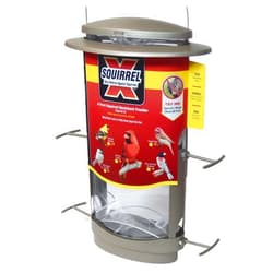 More Birds X-1 Squirrel-Proof Bird Feeder with 4.2-Pound Bird Seed Capacity and Four Feeding Ports
