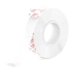 SANKEMU Easy Cut Double Sided Adhesive Tape Heavy Duty with Mesh（1.18 Inch x 9.85FT） Strong Two Sided Mounting Tape,Removable Clear Double Sided Stick Tape for Walls/Poster/Wall Hanging/Craft