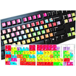 Online-Welcome Adobe Premiere Keyboard Stickers Laminated MATT New (11.5 x 13 mm)