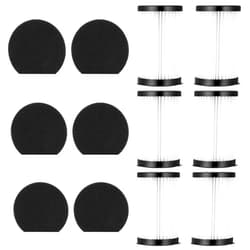Cabiclean Replacement HEPA Filter Compatible for MOOSOO D600 / D601 and iwoly V600 Corded Vacuum Cleaner （6 HEPA Filters & 6 Sponge）
