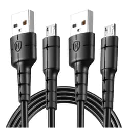HQGC Micro USB Cable 10Ft 2pack, Long Charging Cord Kindle Charger Cable Fast Android Phone Charging Cord for Samsung Galaxy S7 S6 J7 Note 5, LG, Kindle, Xbox, PS4,Tablets