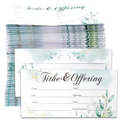 Granatan Offering Envelopes for Church 500 Count, Tithes and Offering Cash Envelopes