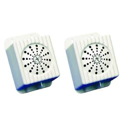 BIRD·B·GONE Bird B Gone - MMSONIC-SP2 Sonic Satellite Speakers - Amplifies Sonic Bird Deterrent Coverage - Boosts Area Protection by 2 Acres - Weatherproof - Easy Setup - for Bird Chase Units