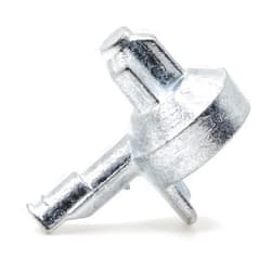 ReplacementScrews Shelf Support Pins Compatible with IKEA Part 131372 (Billy Bookshelf) - Zinc Alloy Die-Cast Shelf Pegs (Pack of 12)