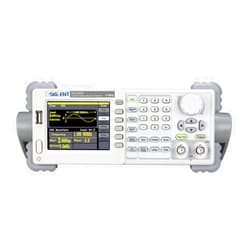 Siglent Technologies SDG810 Siglent Single Channel 10 mhz Bandwidth Signal Generator, Function Generator, Arbitrary Waveform Generator, 125 MSa/s Sampling Rate, Light Gray