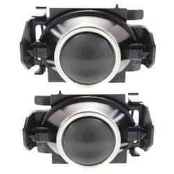 KarParts360 For Ford Fusion 2006-2012 Fog Light Assembly Driver and Passenger Side | Pair | Replacement For FO2590110 | 6E5Z15200A