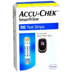 Accu-Chek SmartView Test Strips Box of 50