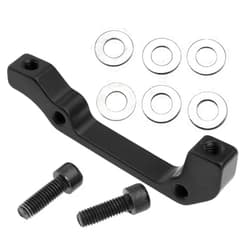 Micro Traders 160/180mm Front/Rear CNC Disc Brake Adapter Caliper Post Mount PM to is Standard