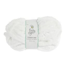 Hobby Lobby (Blanket of Snow) Hobby Lobby Baby Bee 7 - Jumbo Yarn for Crocheting & Knitting – Soft Yarn Skein – 33 Yards of Polyester Yarn for Crocheting Blankets, Hats, & More – Craft Supplies.