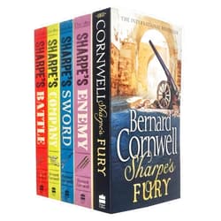 Bernard Cornwell's Richard Sharpe's Series 11 to 15 Books Set (Fury, Battle, Company, Enemy, Sword)