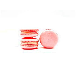 Macaron Centrale 12 Pack| Rose Raspberry Vegan Macaron