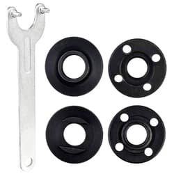 Topbuti 5pcs Grinder Flange Angle Wrench Spanner Metal Lock Nut for Compatible with Dewalt Milwaukee 193465-4 Bosch Black Decker Ryobi Makita 5