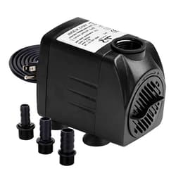 Simple Deluxe 400 GPH 30W Submersible Water Pump Power Head with Adjustable Intake for Fish Tank, Hydroponics, Fountains, Ponds, Aquariums