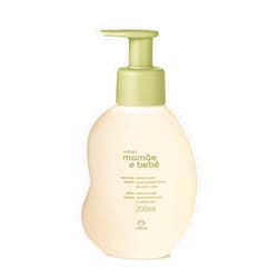 Bagues Natura Mamae Bebe - Mom and Baby Collection - Glycerin Liquid Soap Head to Toe 6.76 Fl Oz) Sabonete Liquido Glicerinado da Cabeca aos PES 200 Ml