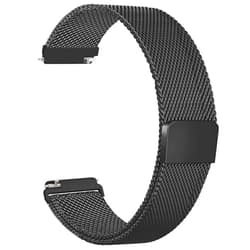 Amzpas Quick Release Metal Watch Band 20mm 22mm Stainless Steel Watch Strap,Mesh Magnetic Replacement Band for Samsung Galaxy Watch 40mm 44mm