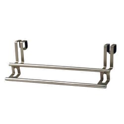 Spectrum Diversified Towel Bar, Over the Cabinet Door, Brushed Nickel