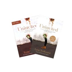 Lysa Bestse Lysa Terkeurst - Uninvited Study Set (Book + Study Guide)