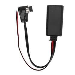 Estink Car Bluetooth Adapter, Black ABS Bluetooth AUX Adapter Car Audio Stereo Module Stereo Jack Adapter Replacement Bluetooth Adapter Fit for Pioneer IP-BUS Input