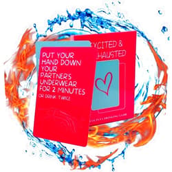 Pawko Excited & Exhausted an Engaging Couples Drinking Game for Adults - Perfect for Lively Evenings and Social Gatherings