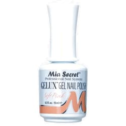 Mia Secret Gelux Nail Polish 0.5 Oz UV GEL-SOAK OFF - NEW Shades 2017 U Pick (SOFT PINK)