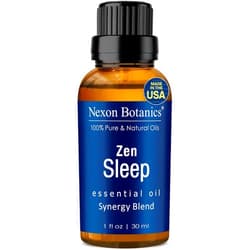 Nexon Botanics Zen Sleep Essential Oil Blend for Diffuser 30ml - Rosemary, Lavender Based Sleep Oil for Relaxing, Good Night Sleeping - Calming Essential Oils for Humidifiers - Sweet Dreams Oil - Nexon Botanics