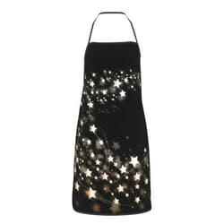 Woyaba Glitter Apron,Cooking Aprons For Men Women,Kitchen Apron Chef Apron Adjustable Garden Aprons With 2 Pockets