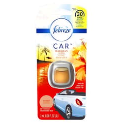 Febreze Car Air Fresheners, Hawaiian Aloha, Odor Eliminator for Strong Odors Car Vent Clips, 0.06 Fl. Oz.