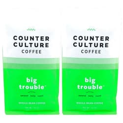 COUNTER CULTURE COFFEE 12 OZ Big Trouble, 12 OZ (Pack of 2)