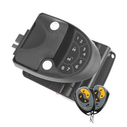 RVLock V4 Keyless Entry RV Door Lock with Key Fob and Keypad, Upgraded Full Metal RV Door Latch for Motor Home and Trailer Security