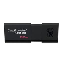 Kingston 32GB 100 G3 USB 3.0 DataTraveler (DT100G3/32GB) Black