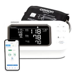 Omron Healthcare OMRON Platinum Upper Arm Blood Pressure Monitor - Clinically Validated Blood Pressure Arm Cuff - Use OMRON Connect App for Unlimited Free Measurements