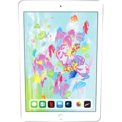 Apple 2018 Apple iPad (9.7-inch, Wi-Fi, 128GB) - Silver (Renewed)