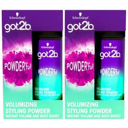 Schwarzkopf got2b Powder'ful Vol Style Powder 10g (2x Pack)