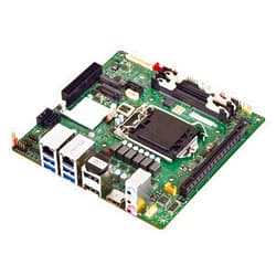 MITXPC Mitac PH13FEI-Q370 Coffee Lake 8th Gen Q370 Mini ITX Motherboard, Dual Intel GbE LAN, Intel vPro, Triple Display