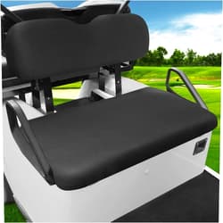 MOSNAI Universal Golf Cart Seat Covers Set for EZGO TXT/RXV, Club Car DS/Precedent, Yamaha G29/ Drive 2 Front Seats, Durable Breathable Bench Seat Covers Washable Polyester Mesh Cloth Without Logo