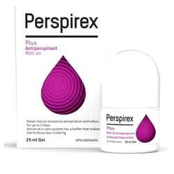 Perspirex Plus Clinical Strength Deodorant for Women – Antiperspirant for Women with Hyperhidrosis and Excessive Sweating – Clinically Proven Superior Protection – Roll On Deodorant