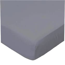 SHEETWORLD.COM SheetWorld Baby Fitted Bassinet Sheet Fits Nuna Mixx 12 x 29 inches, 100% Cotton Woven Sheet, Unisex Boy Girl, Dark Grey Woven, Made in USA