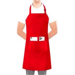 Utopia Kitchen 2 Pack Bib Apron, Adjustable with 2 Pockets, Water and Oil Resistant, Cooking Kitchen Chef Apron for Women Men
