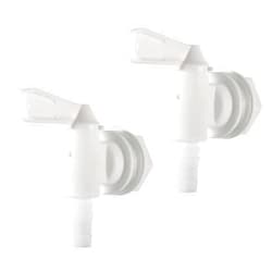 Chciyich Plastic Bottling Bucket Spigot Portable Beer Faucet, Bucket Tap Faucet for Homebrewing Bucket Picnic Beverages Parties (2Pcs)
