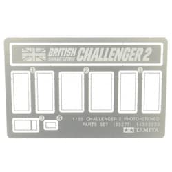 Tamiya Military Minatures Challenger 2 Photo-Etched Parts Set - 1:35 Scale Military