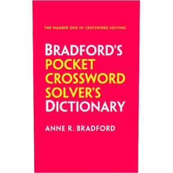 Anne R. Bradford Bradford’s Pocket Crossword Solver’s Dictionary