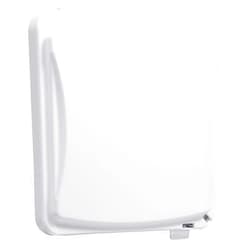 Hubbell TayMac MM1410W 55-in-1 Configurations 2-Gang Vertical Weatherproof Plastic Flat Cover, White