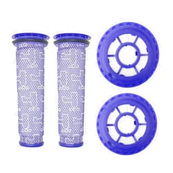 Lemige 2 Pack Post Filters & 2 Pack Pre Filters Replacement for Dyson DC41 DC65 DC66 UP13 UP20 UP30 Animal, Multi Floor and Ball Vacuum Ball Animal 2 Ball Animal 3, Compare to Part 920769-01&920640-01