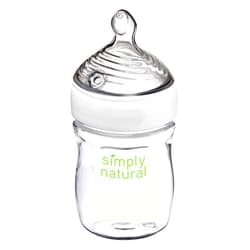 NUK Simply Nautral Baby Bottle, Clear, 5 Ounce (Pack of 1)