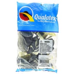 Qualatex Black Marble Agate Qualatex Balloons 11-Inch 25 Per Pack