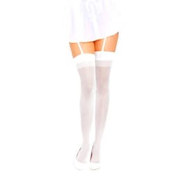 Dreamgirl Women's Thigh-high Stockings with Back Seam