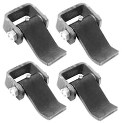 TTzycc Weld on Hinges，Heavy Trailer Door Hinge，Heavy Duty Door Hinges，Heavy Duty Welded Greaseable Dump Trailer Door Hinges (4 Pack)