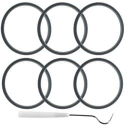 Equust 6-pack Sealing Gaskets Replacement Parts Fits for NutriBullet Blenders 600w/900w Extractor Blade