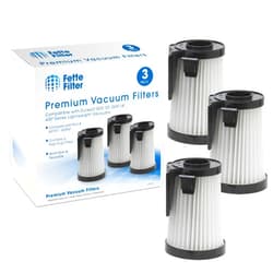 Fette Filter - Dust Cup Filter Compatible with Eureka DCF-10, DCF-14. Compare to Part # 62731, 62396. Pack of 3
