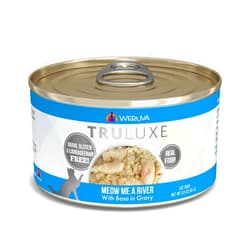 Weruva Truluxe Cat Food, Meow Me A River with Basa in Gravy, 3Oz Can (Pack of 24)